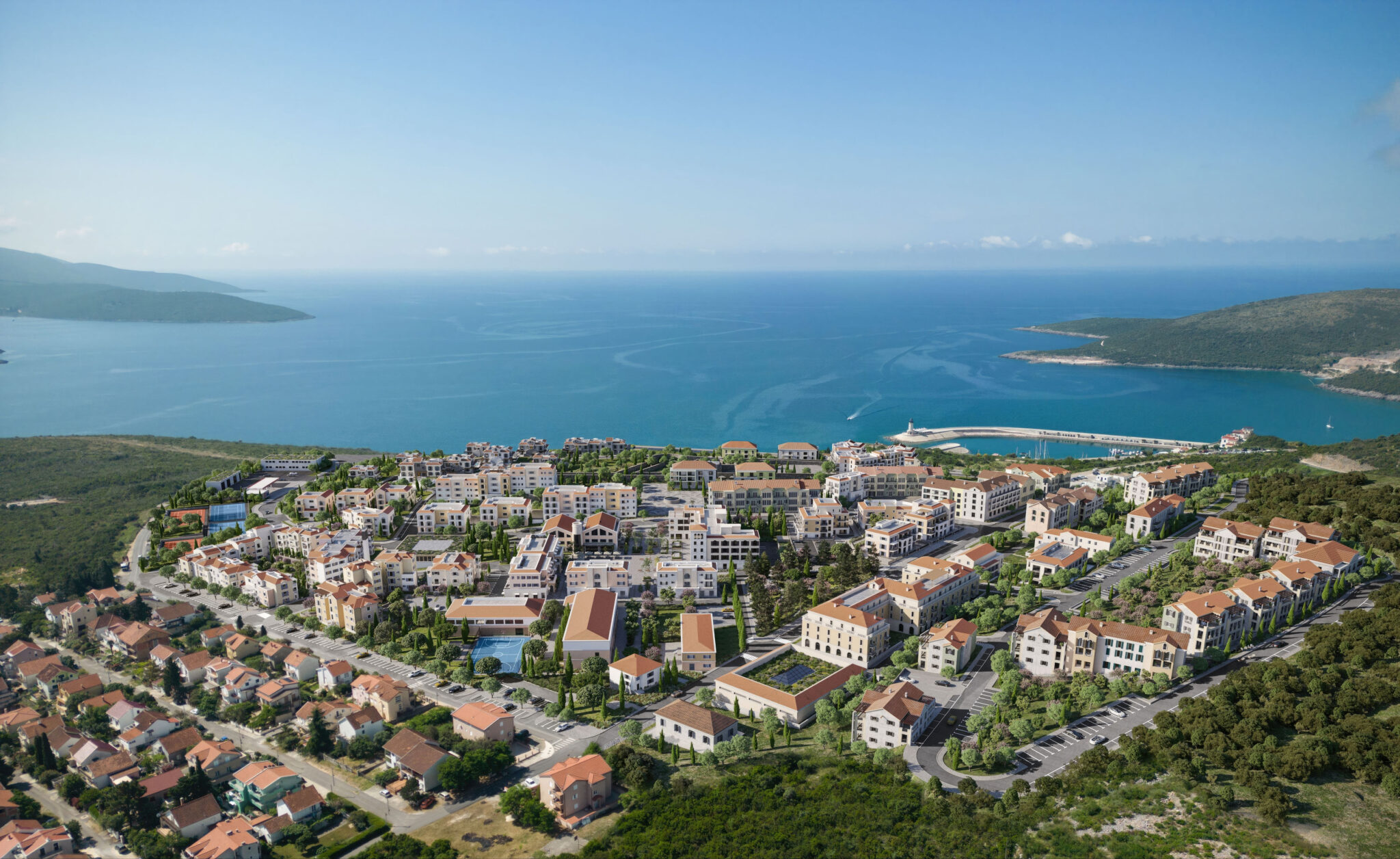 Luštica Bay – Centrale